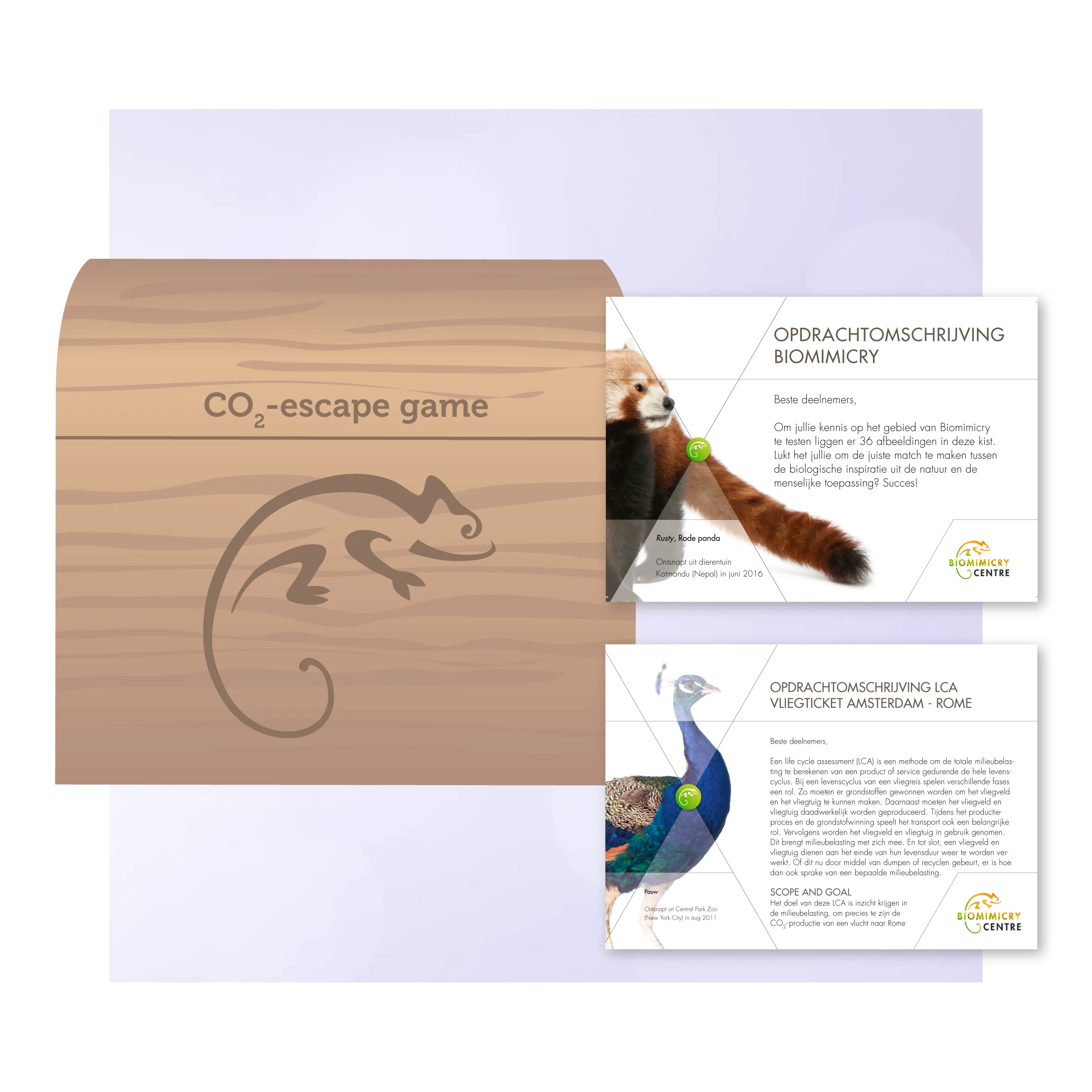 CO₂ Escape Game set